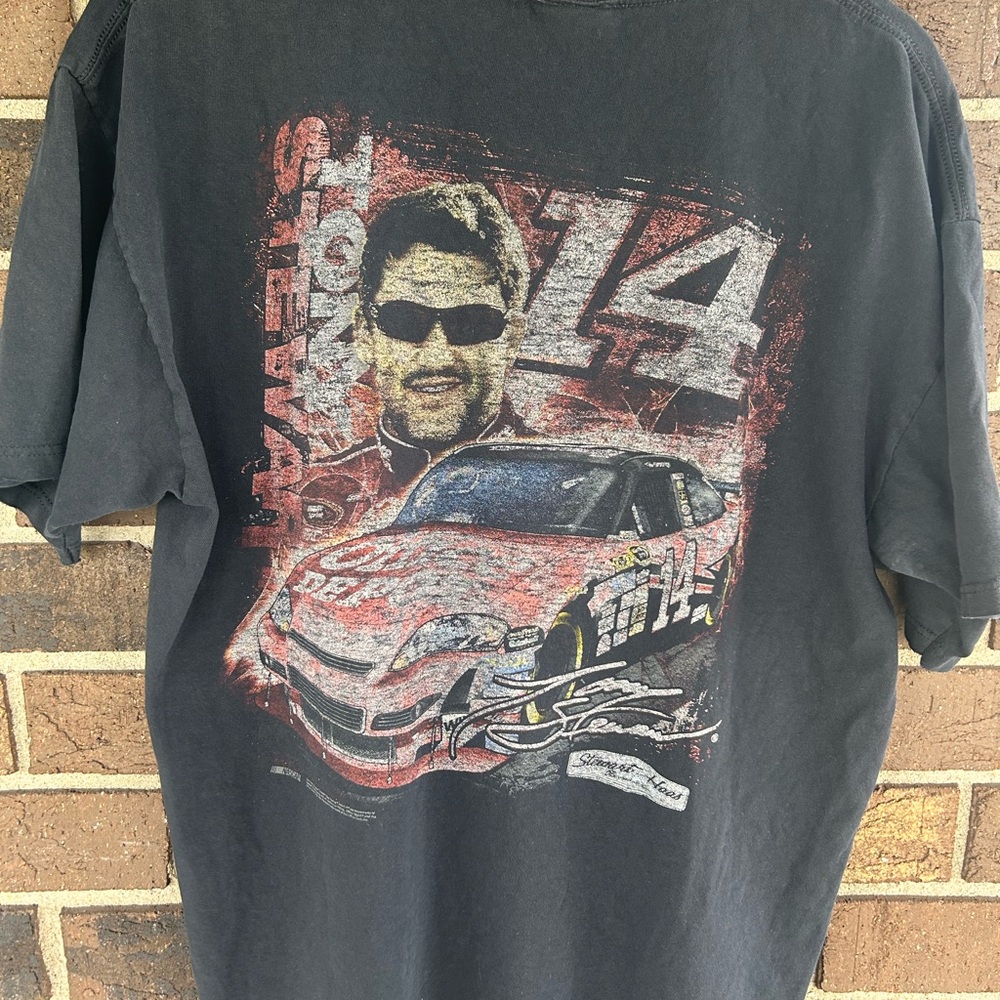 Chase Authentics Black and Red Short Sleeve Racing Tee